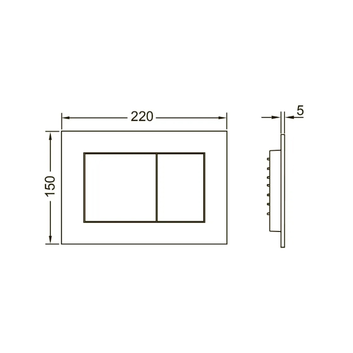 TECE Комплект TECEbase 3.0 c кронштейнами, звукоизоляцией, панелью смыва TECEnow, цвет: белый матовый