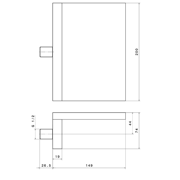 Newform Cascate Излив водопадный, цвет: copper glossy