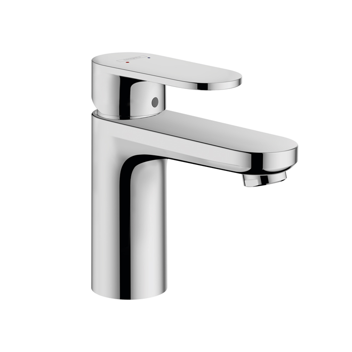  Hansgrohe Vernis Blend Смеситель для раковины, излив 70 мм, с донным клапаном, цвет: хром 