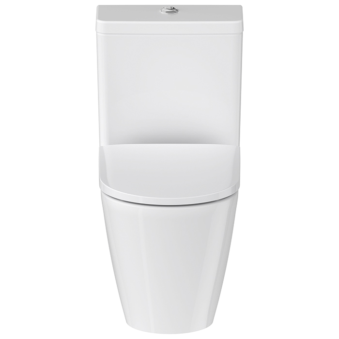 Duravit D-Neo Моноблок 37x65 см, безободковый, слив универсальный, WonderGliss, цвет: белый