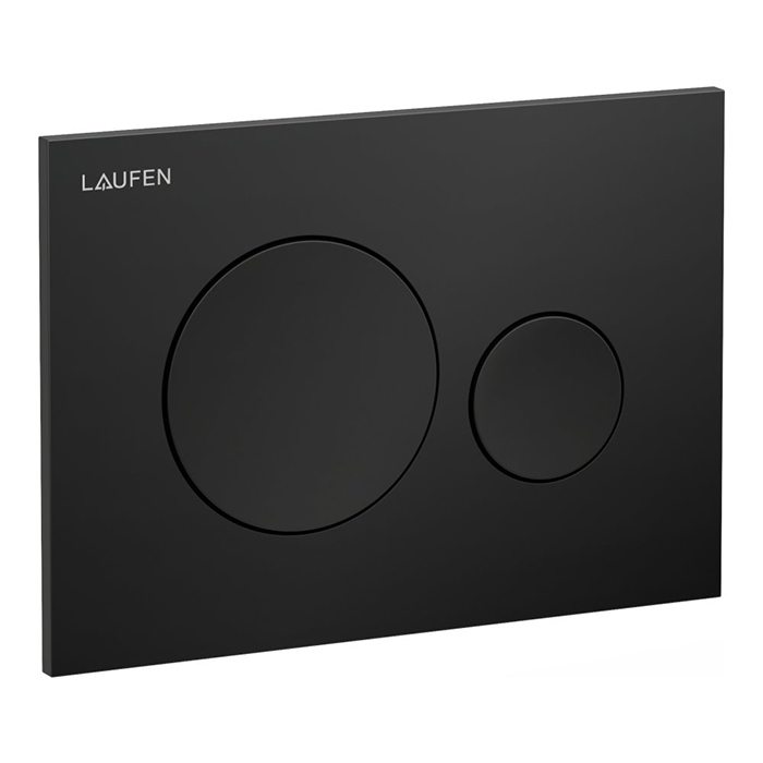 Laufen INEO MOON Клавиша смыва, цвет: черный матовый