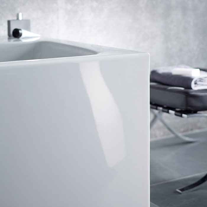 Duravit Paiova 5 Ванна угловая 190х140х46см, Sx, встраиваемая, с 2 разными наклонами спинки, цвет: белый