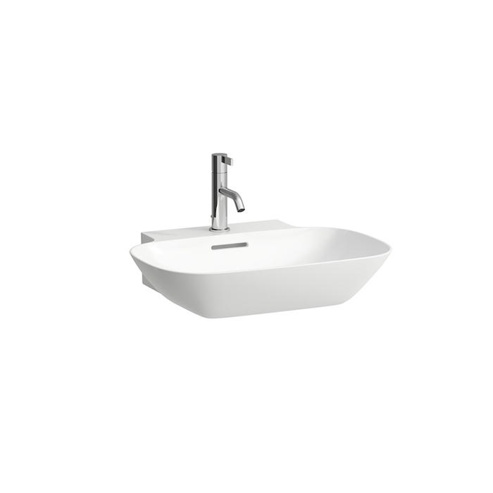 Laufen INO Раковина 56х45x12 см, 1 отв., покрытие LLC, цвет: белый