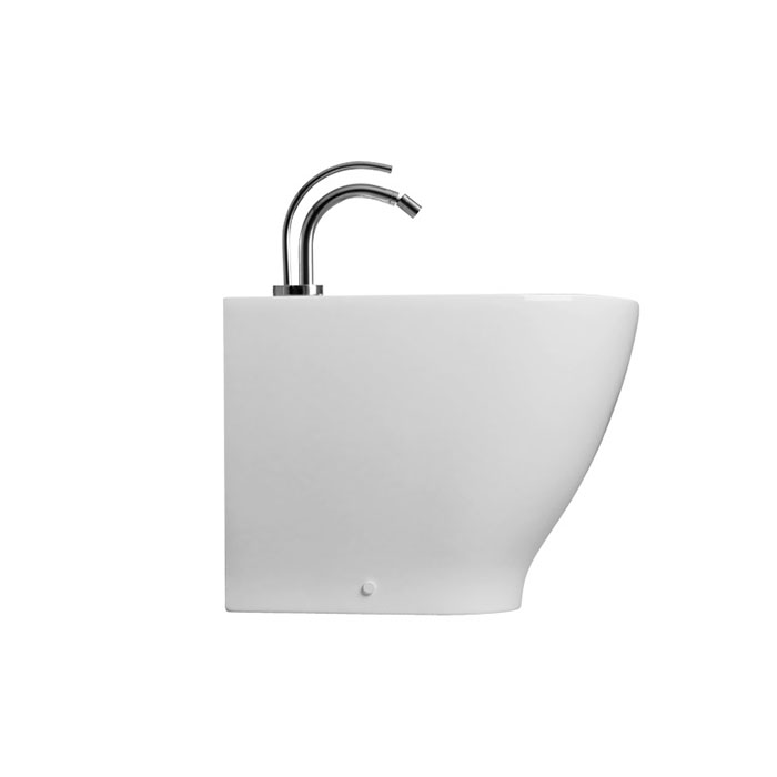 Kerasan Aquatech Биде напольное 55x35см, c 1 отв., цвет: белый