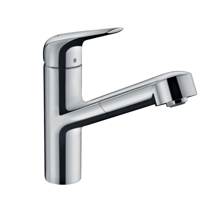 Hansgrohe Focus Смеситель для кухни, однорычажный, , на 1 отв., с выдвижной лейкой, 50см. мax., цвет: хром