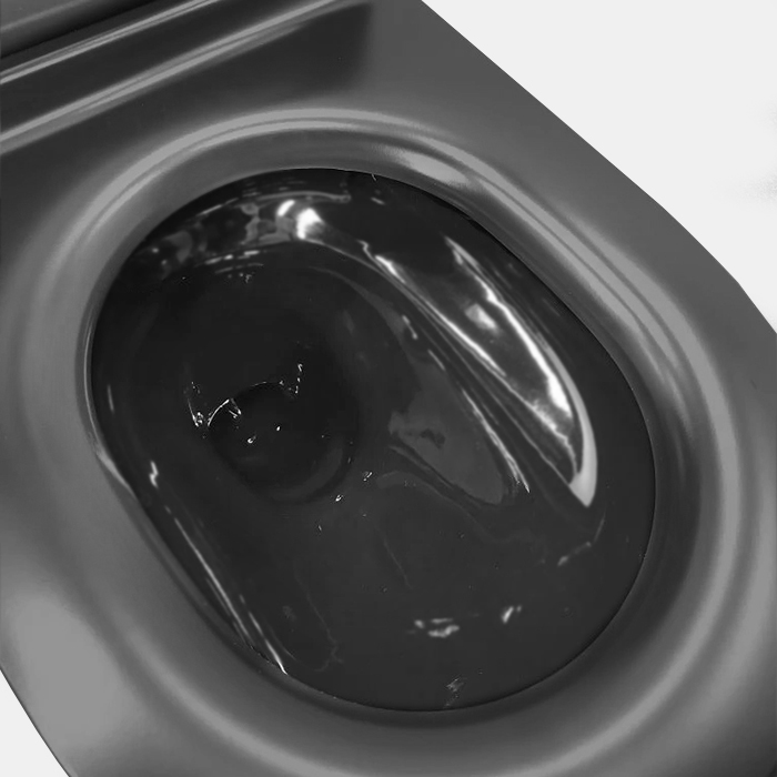 Catalano Sfera Унитаз подвесной 55х35см, безободковый, смыв Tornado, покрытие Twinglaze+, цвет: черный матовый