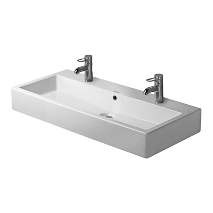 Duravit Vero Раковина 100х47см., 2 отв., c переливом, цвет: белый