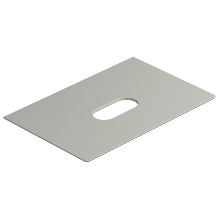 Catalano Столешница керамическая 75x50см, с отверстием , цвет: Cemento Satinato