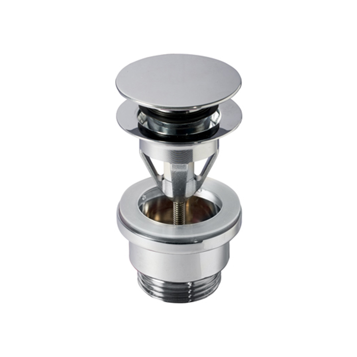 Catalano Слив плоский с клапаном клик-клак для раковин с переливом, цвет хром