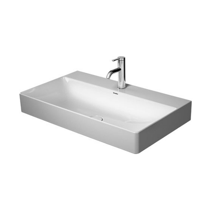 Duravit DuraSquare Раковина накладная 80x47см., с 1 отв., без перелива, цвет: белый