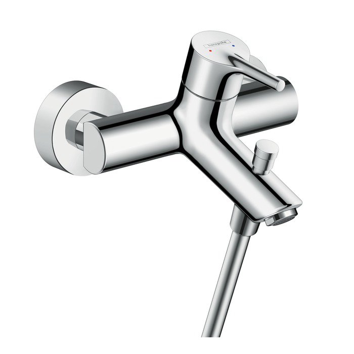 Hansgrohe Talis S, Смеситель для ванны и душа, Цвет: хром