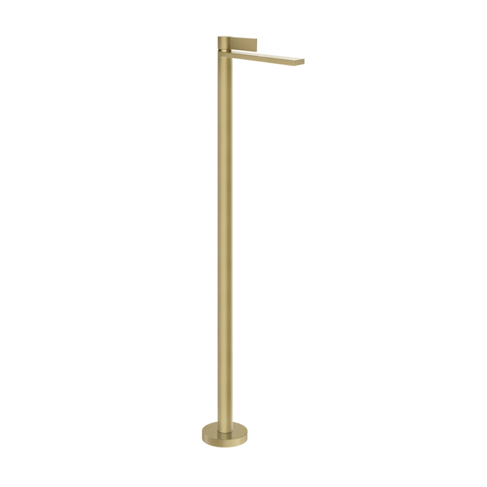 Gessi Inverso Diamantato Смеситель для раковины, напольный, цвет: Brass Brushed PVD