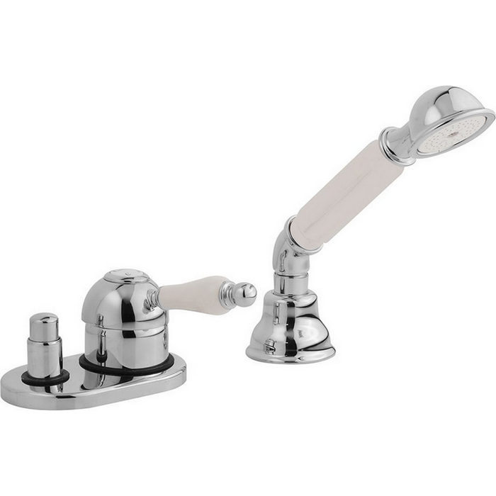 CISAL Arcana Empress Смеситель на борт ванны на 2 отверстия, без излива, цвет: хром