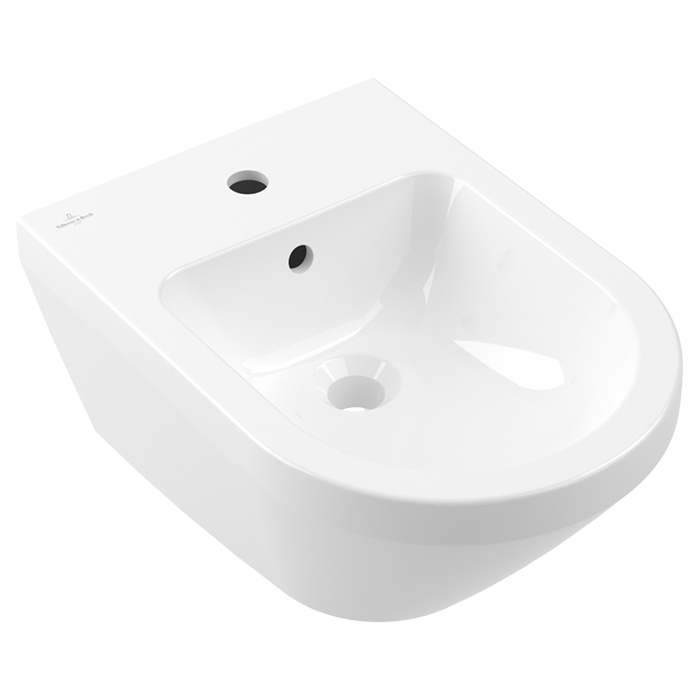 Villeroy&Boch Architectura Биде подвесное 37х53х27см., с 1 отв., цвет: альпийский белый