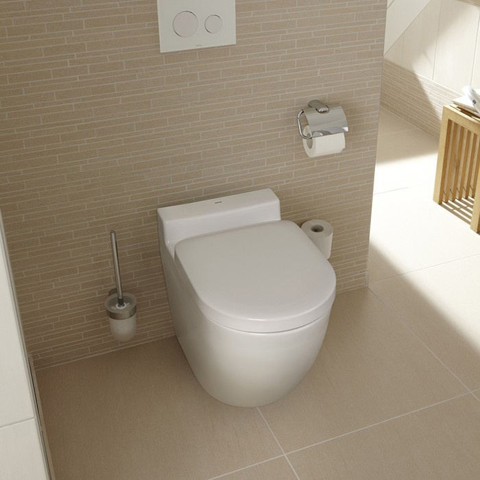 TOTO NC Унитаз приставной 38x63см, безободковый, Tornado Flush, CeFiONtect, цвет: белый