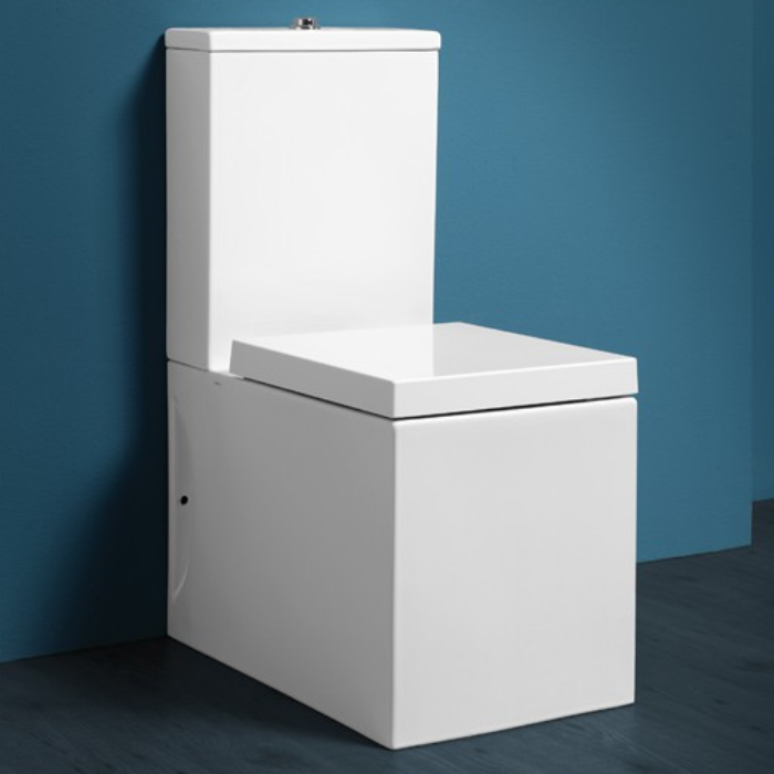 SIMAS Frozen Унитаз моноблок 37,5х61см, с бачком, цвет: белым