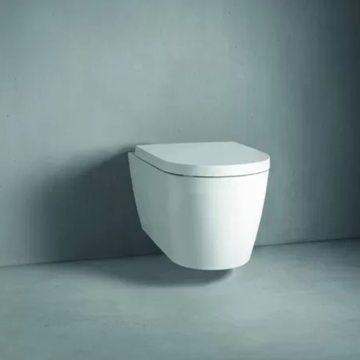 Duravit ME by Starck Унитаз подвесной, 37x57см., с вертикальным смывом, вкл. крепление Durafix, цвет: белый матовый