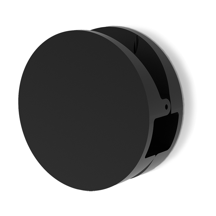 Decor Walther Pinch R/L Крючок/зажим, цвет: черный матовый