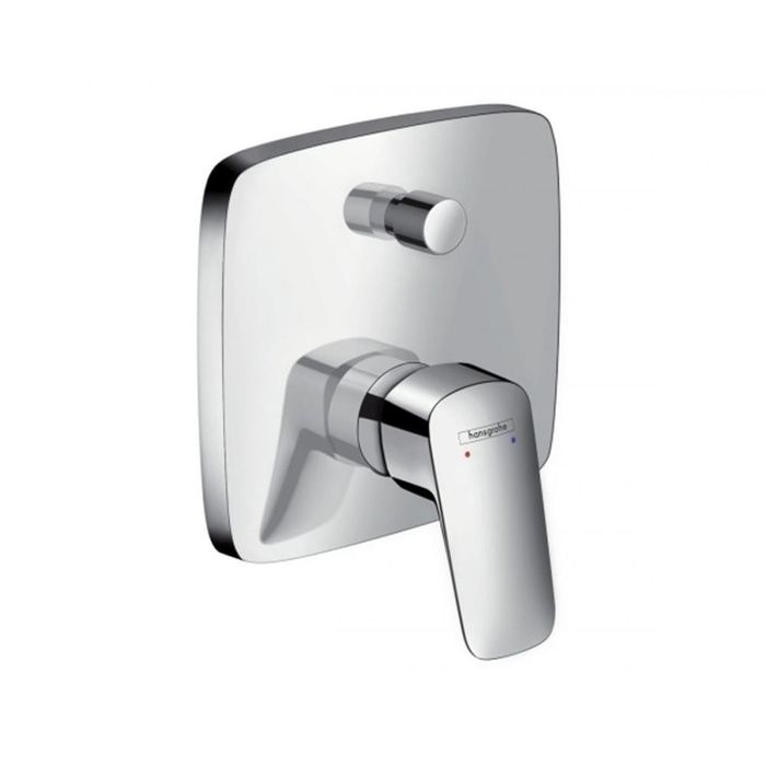 Hansgrohe Logis, Смеситель для ванны и душа, встраиваемый, внешняя часть, Цвет: хром