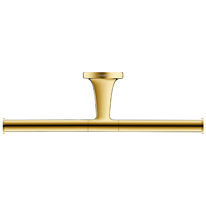 Duravit Starck T Двойной держатель т/б, подвесной, цвет: Gold Polished