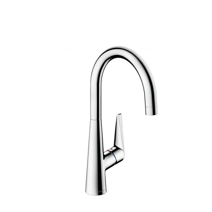 Hansgrohe Talis S, Смеситель для кухни, поворотный излив, Цвет: хром