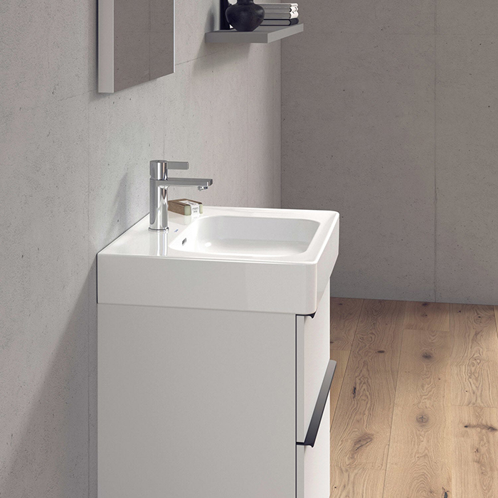 Duravit Soleil by Starck Раковина 60х48х14.5см., подвесная/накладная, 1 отв., с переливом, WonderGliss, цвет: белый