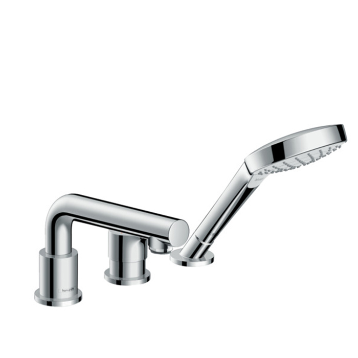 Hansgrohe Talis S Смеситель для ванны, на 3 отв., цвет: хром