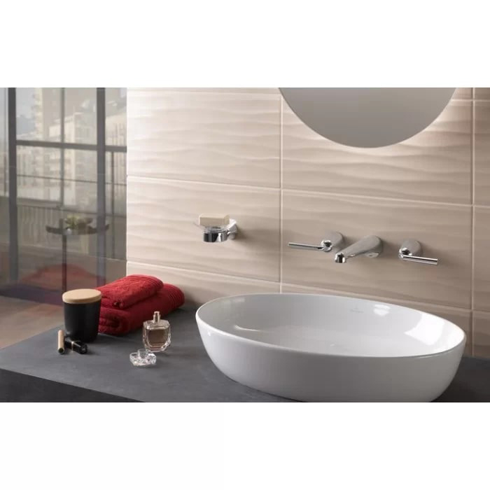 Villeroy&Boch Artis Раковина 61х42х12.5см., накладная, без отв., без перелива, TitanCeram, цвет: альпийский белый