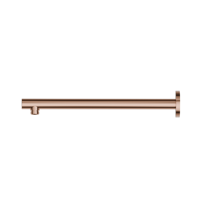 Newform Head Showers Душевой кронштейн 35см, настенный, закругленный, цвет: PVD copper bronze