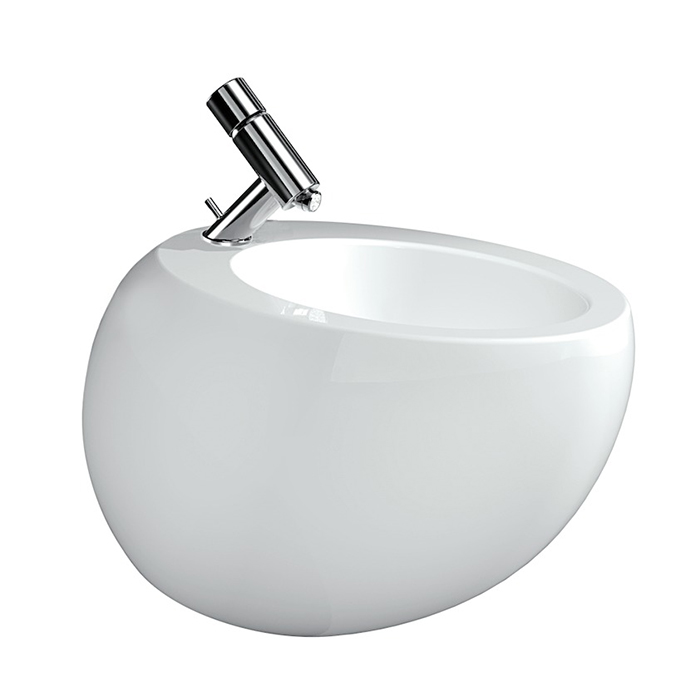 Laufen Alessi One Биде подвесное 58.5x39x35.5см, с 1 отв. под смеситель, с покр. LLC, цвет: белый