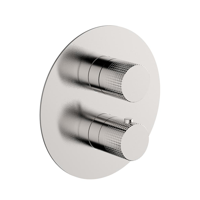 Cisal X32 Смеситель душа, встраиваемый, термостатический, цвет: нержавеющая сталь