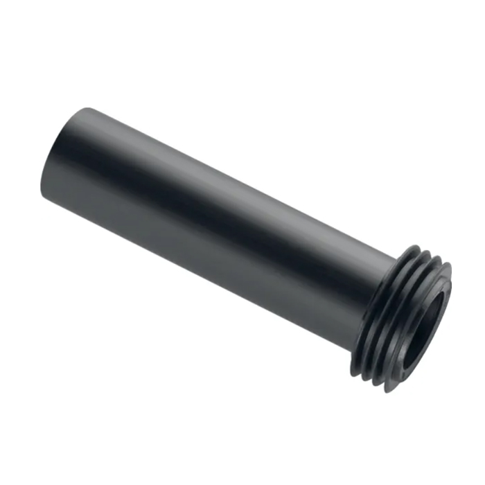 Geberit Удлинитель колена смыва d4.5см., с манжетой, цвет: черный