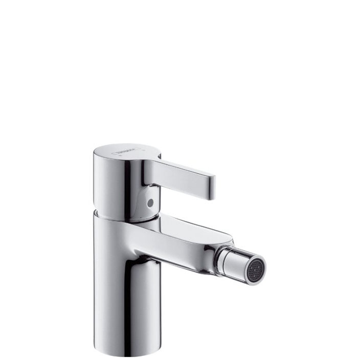 Hansgrohe Metris S Смеситель для биде, однорычажный, с донным клапаном, излив 122 мм, высота 137 мм, Цвет: Хром