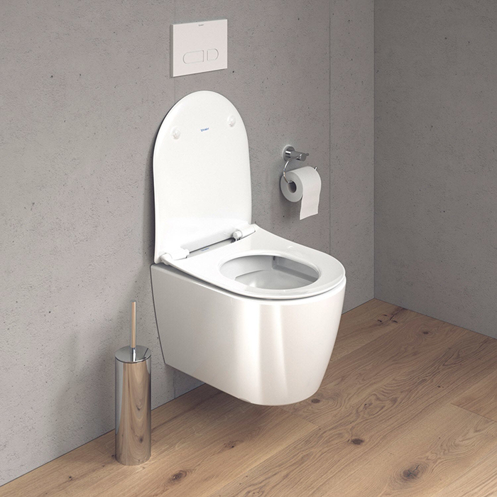 Duravit Soleil by Starck Унитаз 37х48см., подвесной, безободковый, Weiß Hochglanz, HyG, цвет: белый