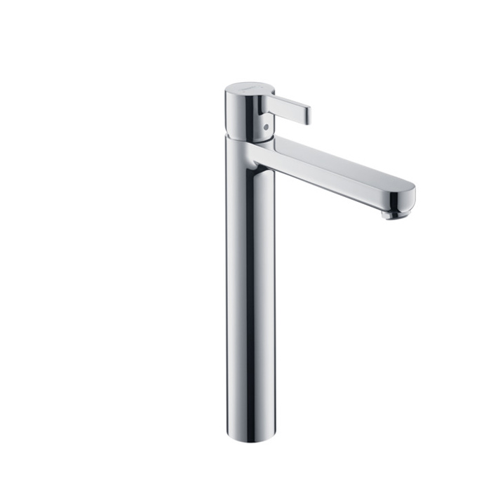 Hansgrohe Metris S Смеситель для раковины, однорычажный, на 1 отв., высокий: 35см., излив: 18,9см, цвет: хром