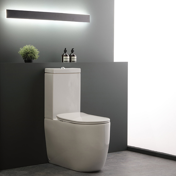 Kerasan Nolita Унитаз моноблок, с креплением WB5N, с сиденьем, цвет: белый глянцевый