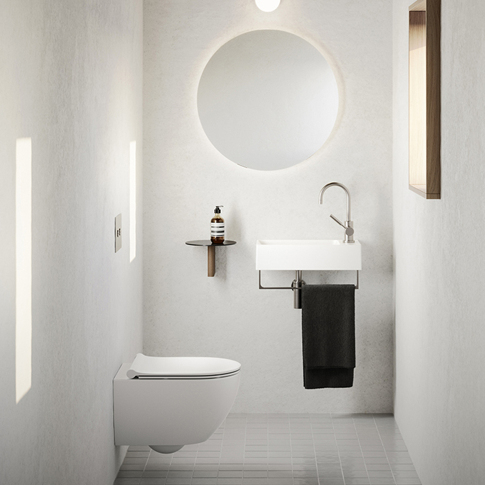 Catalano Premium Раковина 50x25см, с 1 отв., цвет: белый матовый