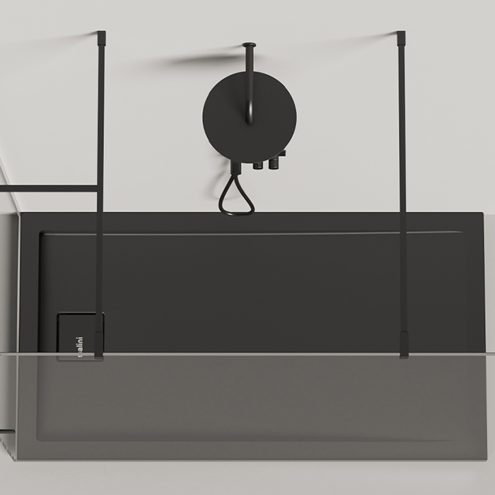 Salini Capri Поддон 150х80х8см, с сифоном, S-Ston, цвет: 