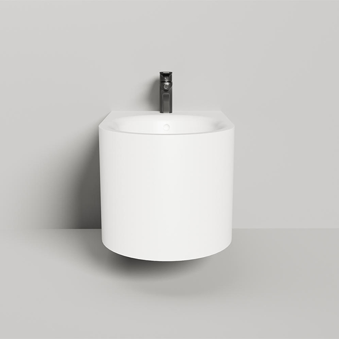 Salini Gemelli Биде подвесное 53х41х30см, материал S-Stone, цвет: белый матовый