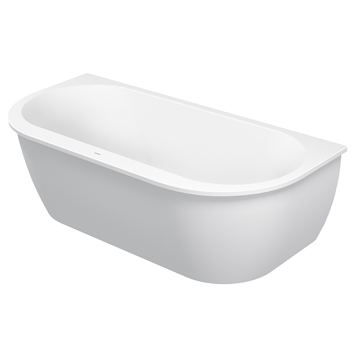 Duravit Darling New  Ванна 190х90см, акриловая, пристенный вариант, с панелью и ножками,с 2 наклонами для спины, цвет: белый