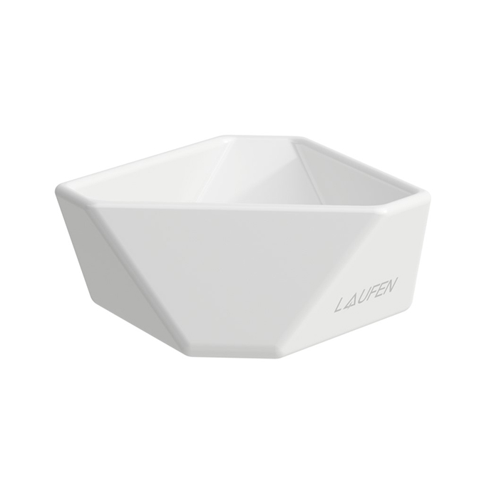  Laufen Home collection Керамическая чаша 105х100х40 мм TRIO TRAY, настольная, цвет: белый