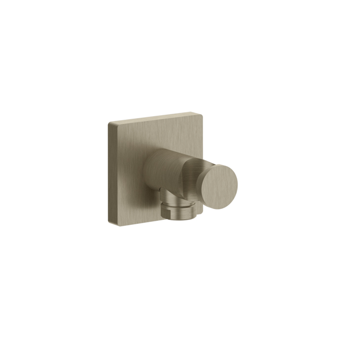 Gessi Emporio shower Держатель для душевой лейки с выводом воды, цвет: Finox Brushed Nickel