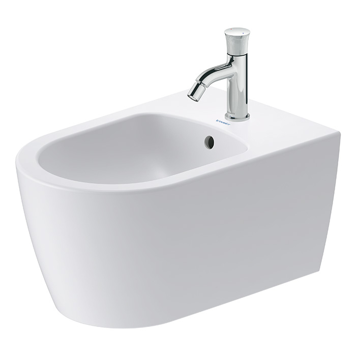 Duravit Bento Starck Box Биде подвесное, 37x 57см, с 1 отв., HygieneGlaze, цвет: белый матовый