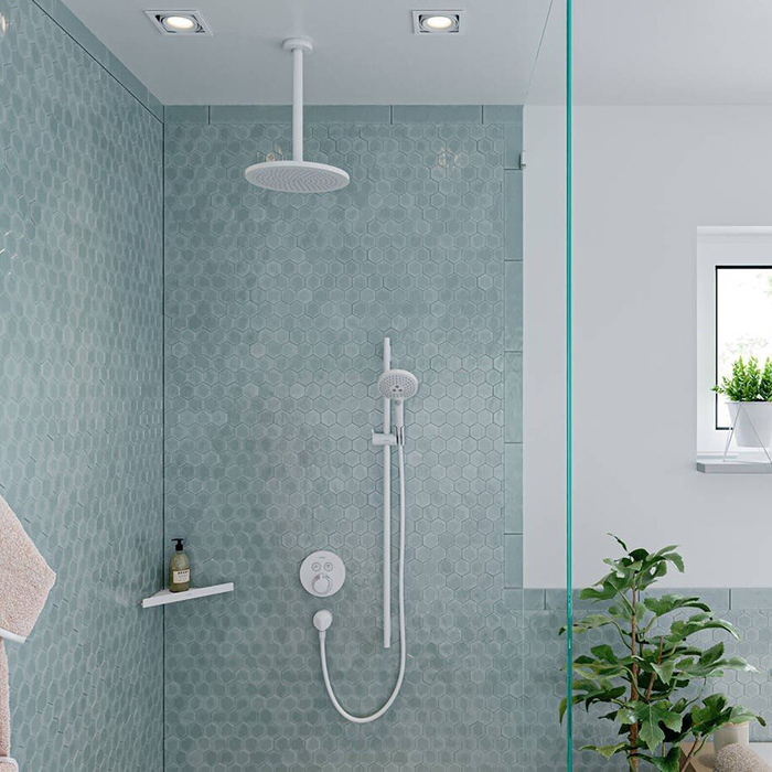 Hansgrohe Raindance Select S Ручной душ 120 3jet, Rain, RainAir, Whirl, цвет: белый матовый