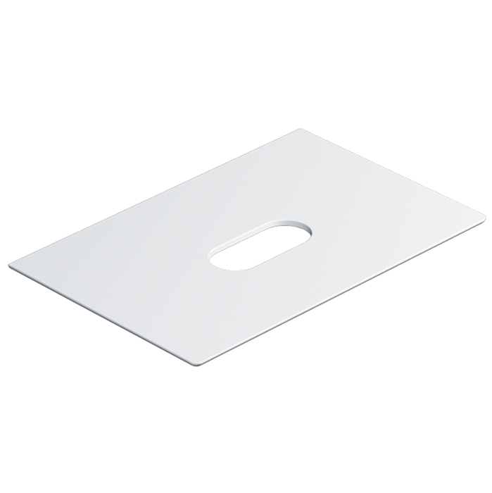 Catalano Столешница керамическая 75x50см, с отверстием , цвет: белый матовый