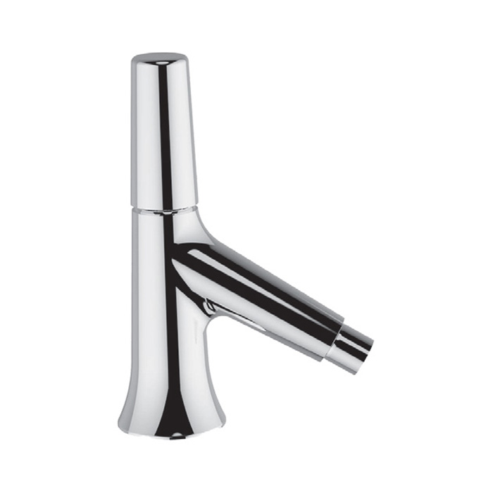 CISAL Vita Смеситель однорычажный для биде 1 отверстие с донным клапаном, цвет: хром