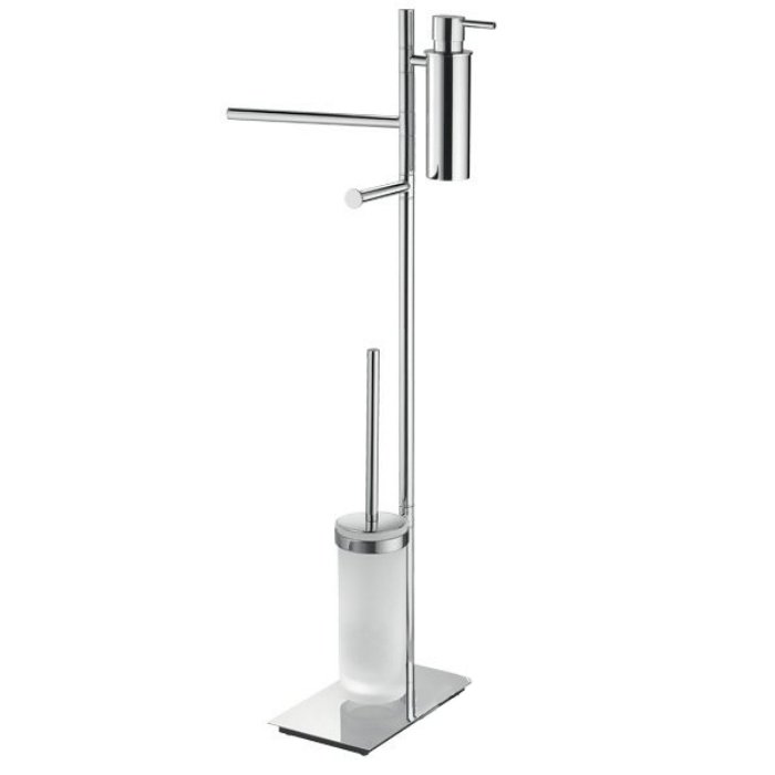 Colombo Square Стойка с аксессуарами h81 см, цвет: хром