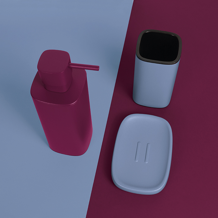 Colombo Mood Дозатор для мыла настольный, цвет: Claret Violet