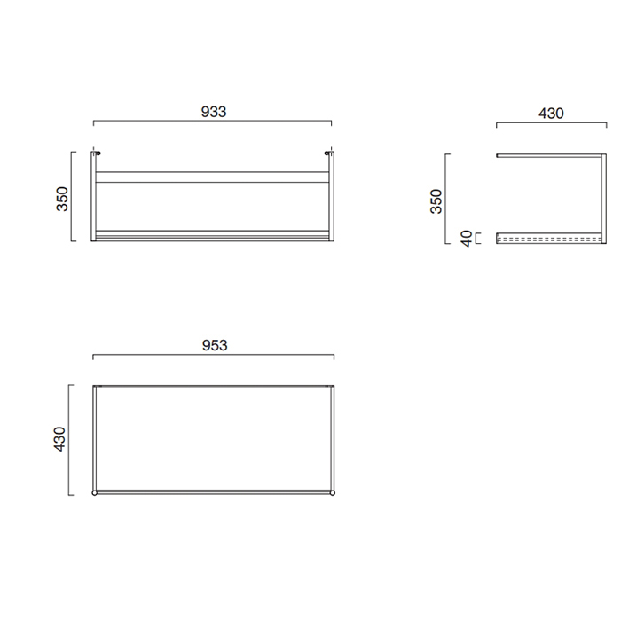 Catalano Premium/Green Металлическая структура 100, цвет: черный матовый