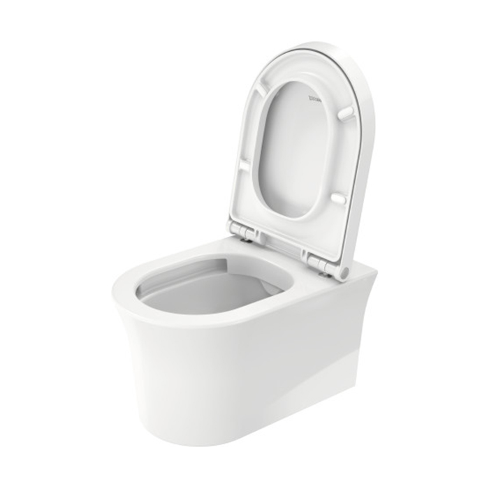 Duravit White Tulip Унитаз подвесной 37х54 см, безободковый, HygieneGlaze, цвет: белый